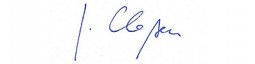 Unterschrift Joseph Claßen