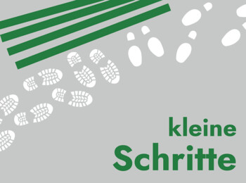 kleine Schritte